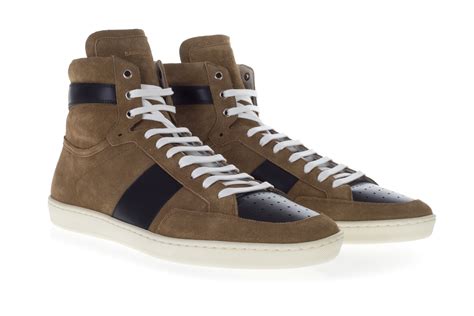 ysl mens sneakers 2012|saint laurent suede sneakers.